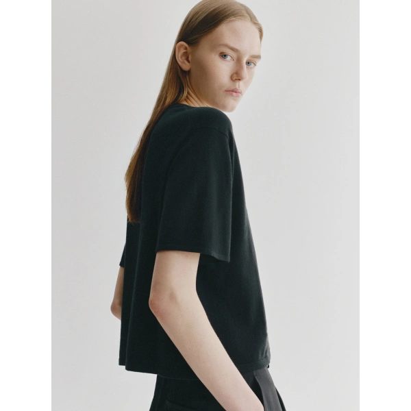 Lisa Yang Rubie T-shirt in Noir