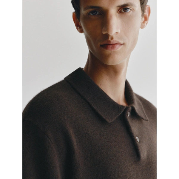 Lisa Yang Rufus Sweater in Dark Oak