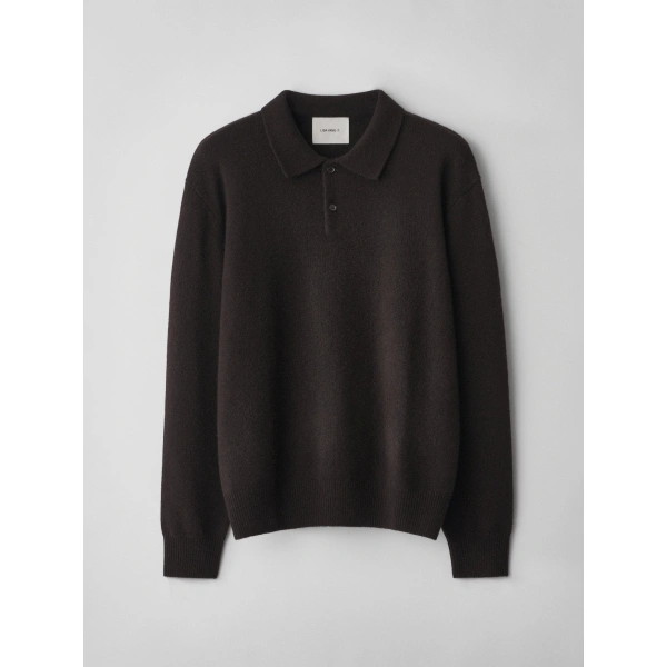 Lisa Yang Rufus Sweater in Dark Oak | Knitwear | Coveti