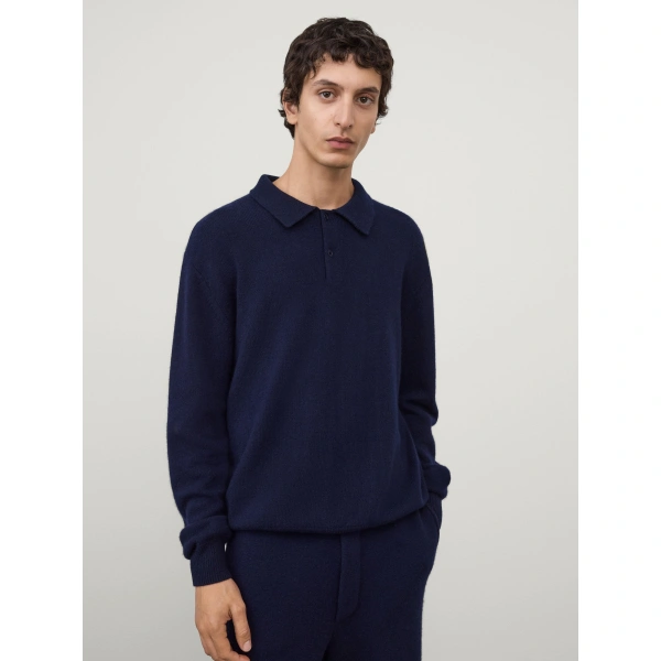 Lisa Yang Rufus Sweater in Navy