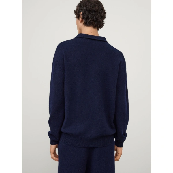 Lisa Yang Rufus Sweater in Navy