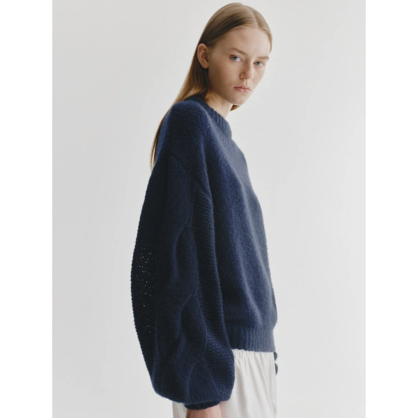 Lisa Yang Runi Sweater in Navy