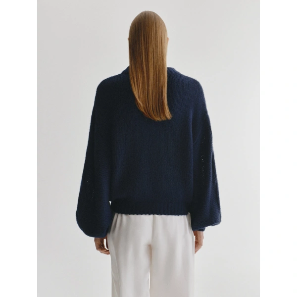 Lisa Yang Runi Sweater in Navy