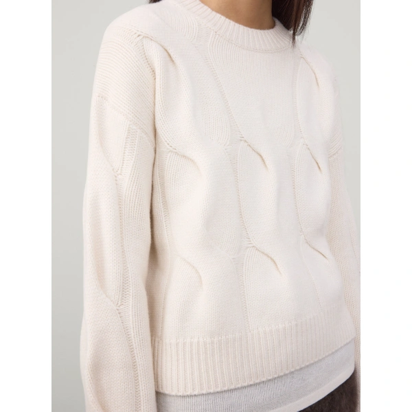 Lisa Yang Sammie Sweater in Cream