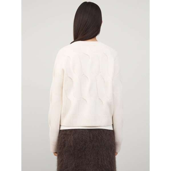 Lisa Yang Sammie Sweater in Cream