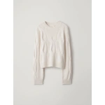 Lisa Yang Sammie Sweater in Cream | Cashmere Sweaters | Coveti