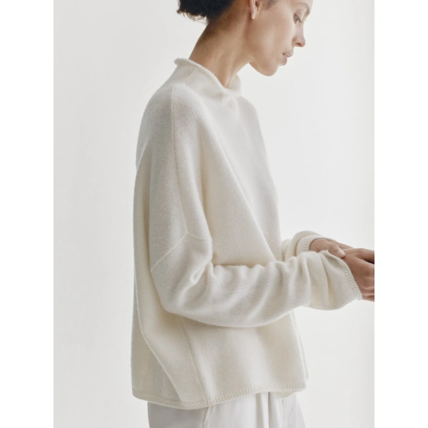 Lisa Yang Sandy Sweater in Cream