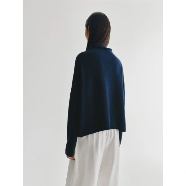 Lisa Yang Sandy Sweater in Navy