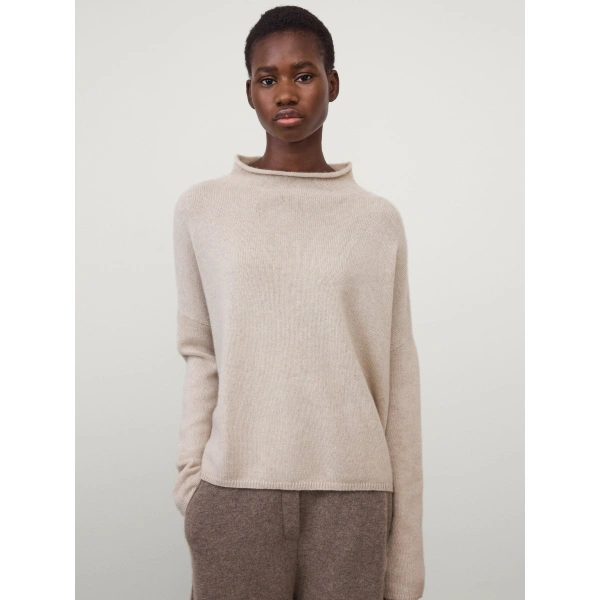 Lisa Yang Sandy Sweater in Sand