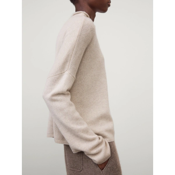 Lisa Yang Sandy Sweater in Sand