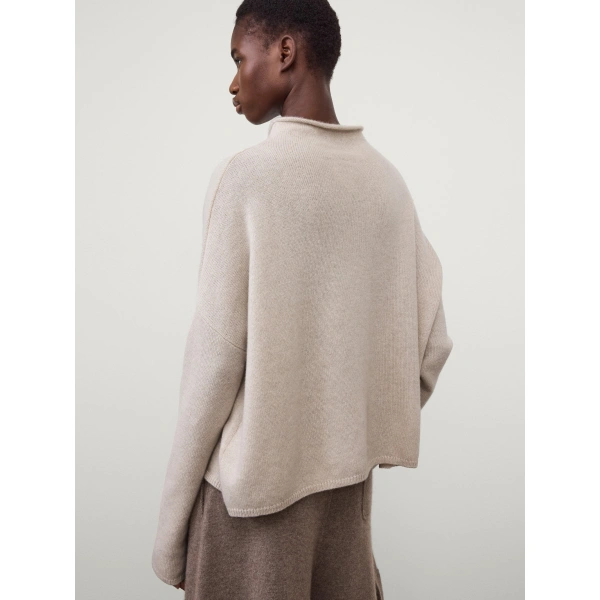 Lisa Yang Sandy Sweater in Sand