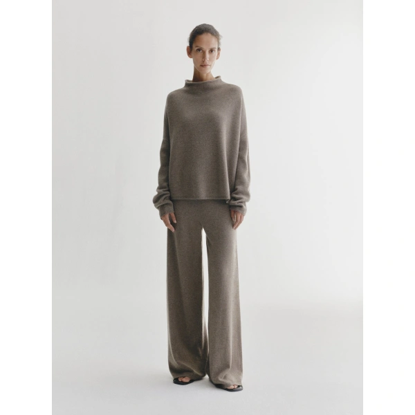 Lisa Yang Sandy Sweater in Truffle