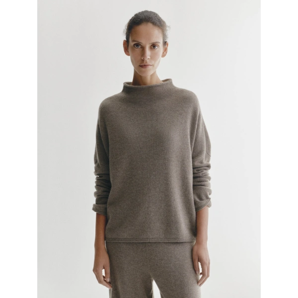 Lisa Yang Sandy Sweater in Truffle