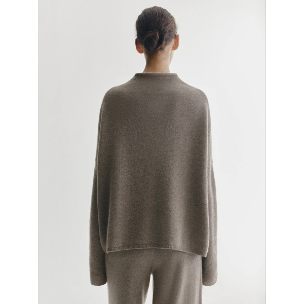 Lisa Yang Sandy Sweater in Truffle