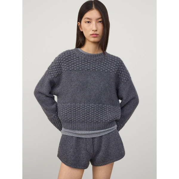 Lisa Yang Signe Sweater in Graphite