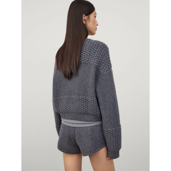 Lisa Yang Signe Sweater in Graphite