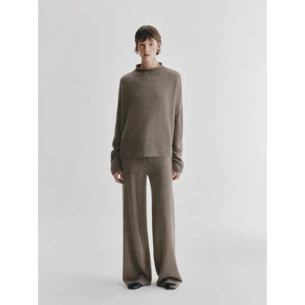 Lisa Yang Sofi Trousers in Truffle