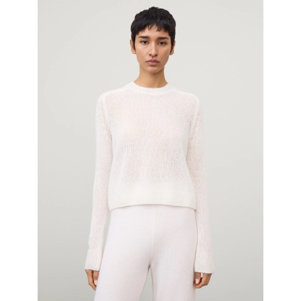 Lisa Yang Solene Sweater in Cream