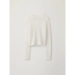 Lisa Yang Solene Sweater in Cream | Cashmere Sweaters | Coveti