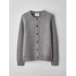 Lisa Yang Tanner Cardigan in Sanderling | Knitwear | Coveti