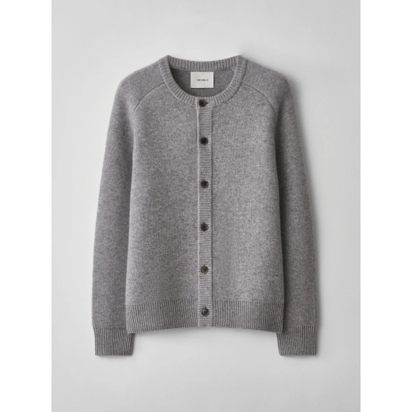 Lisa Yang Tanner Cardigan in Sanderling | Knitwear | Coveti