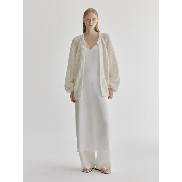Lisa Yang Thena Cardigan in Cream