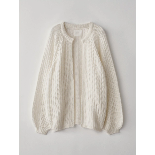 Lisa Yang Thena Cardigan in Cream | Cardigans | Coveti