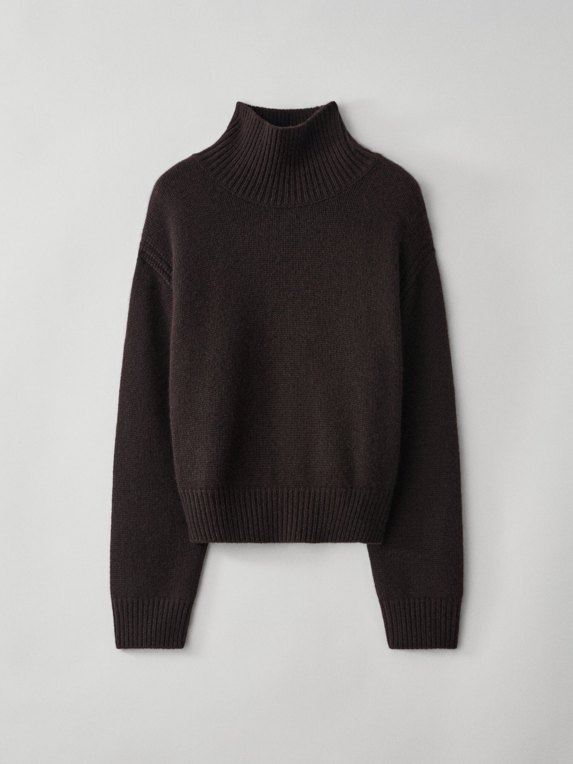 Lisa Yang Tiona Sweater in Dark Oak Lisa Yang Tiona Sweater in Dark Oak | Cashmere Sweaters | Coveti