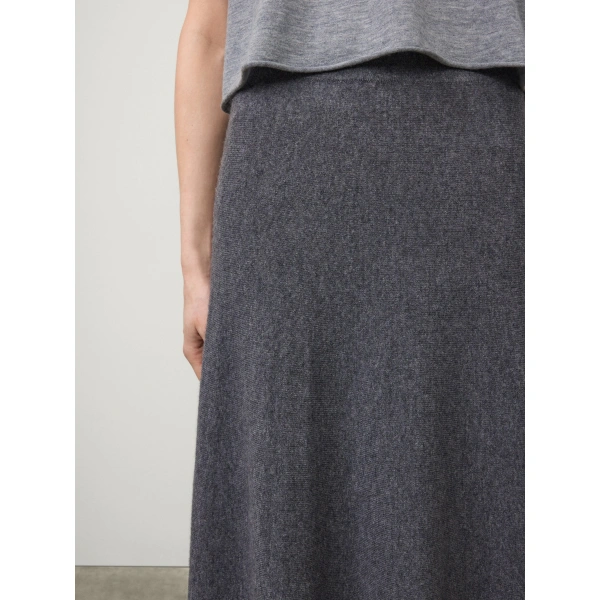 Lisa Yang Torie Skirt in Graphite
