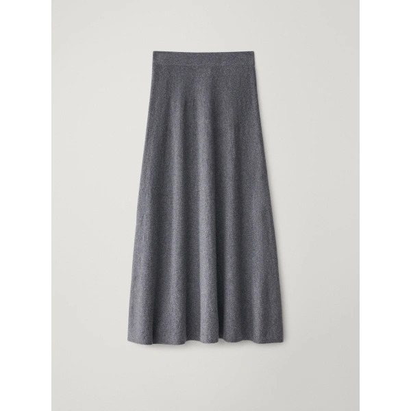 Lisa Yang Torie Skirt in Graphite | Skirts | Coveti