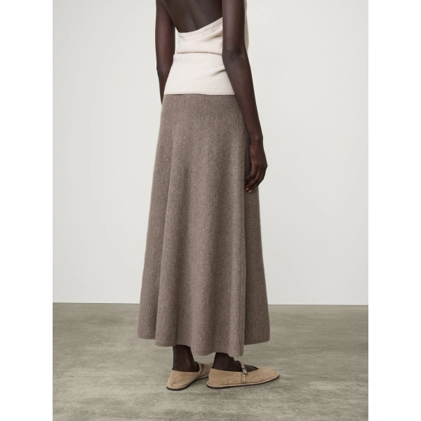 Lisa Yang Torie Skirt in Truffle