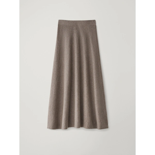 Torie Skirt in Truffle