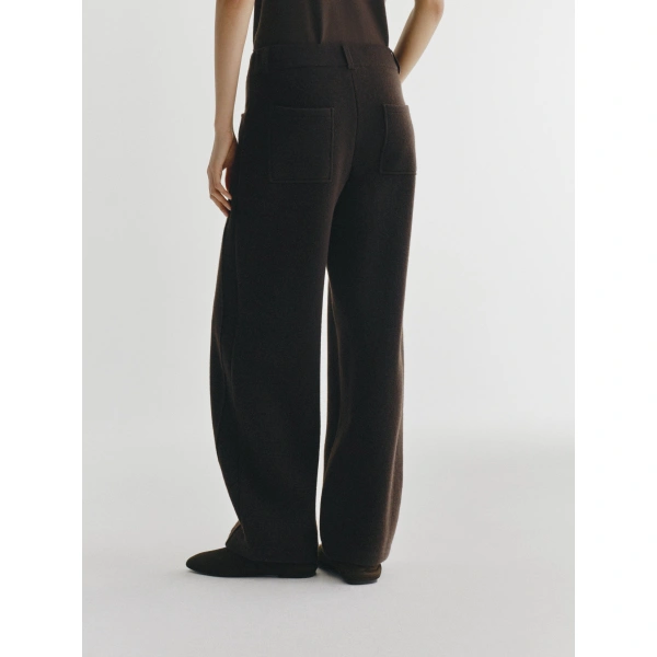 Lisa Yang Veda Trousers in Dark Oak