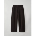 Lisa Yang Veda Trousers in Dark Oak | Pants | Coveti
