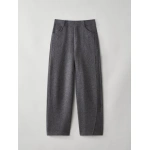 Lisa Yang Veda Trousers in Graphite | Pants | Coveti
