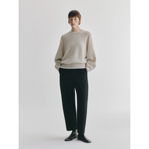 Lisa Yang Veira Sweater in Oyster