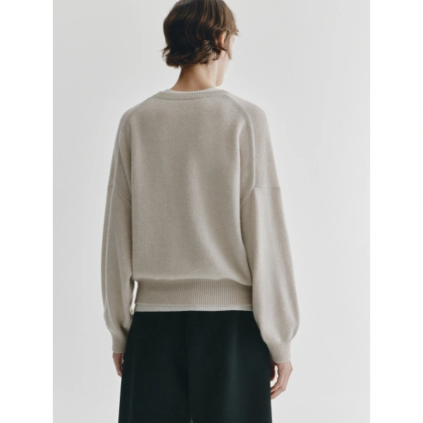 Lisa Yang Veira Sweater in Oyster