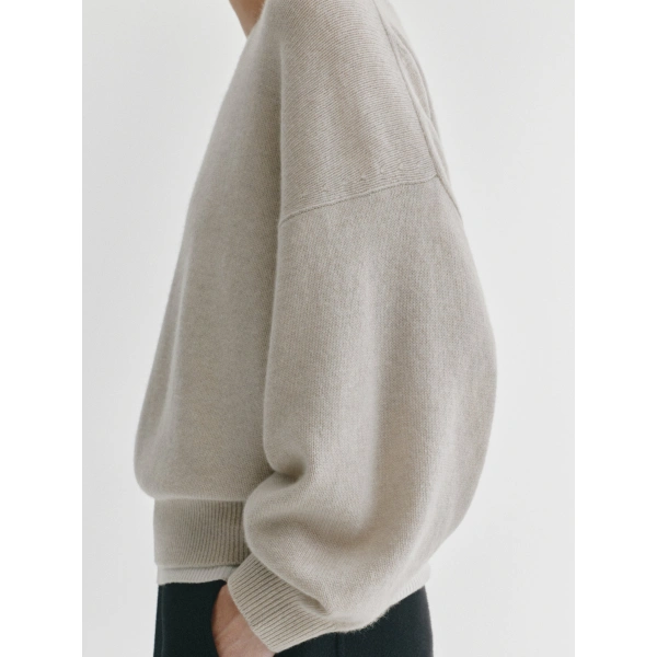 Lisa Yang Veira Sweater in Oyster