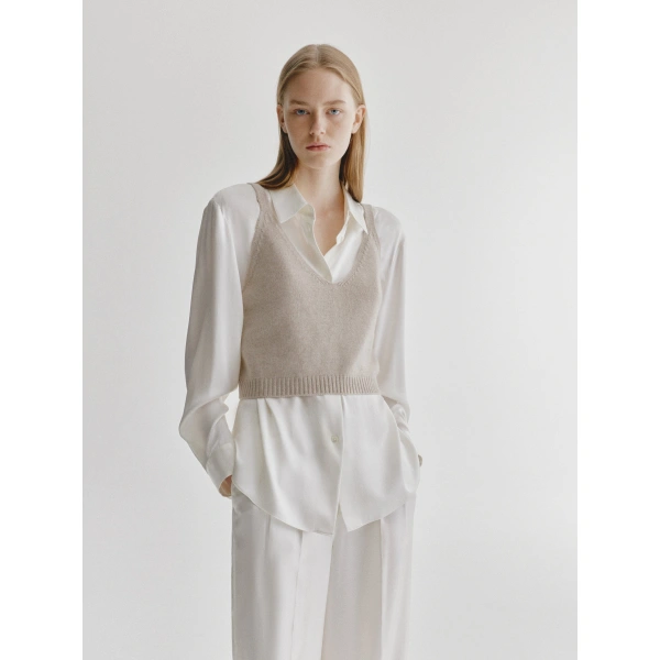 Lisa Yang Violia Top in Sand