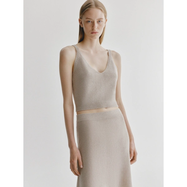 Lisa Yang Violia Top in Sand