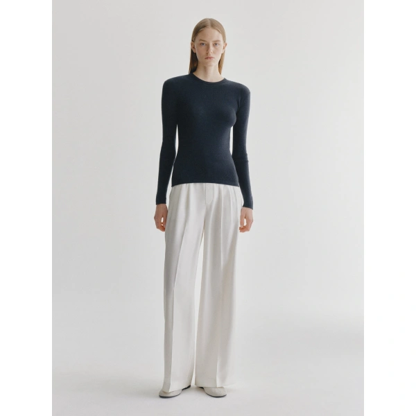 Lisa Yang Vivian Top in Navy