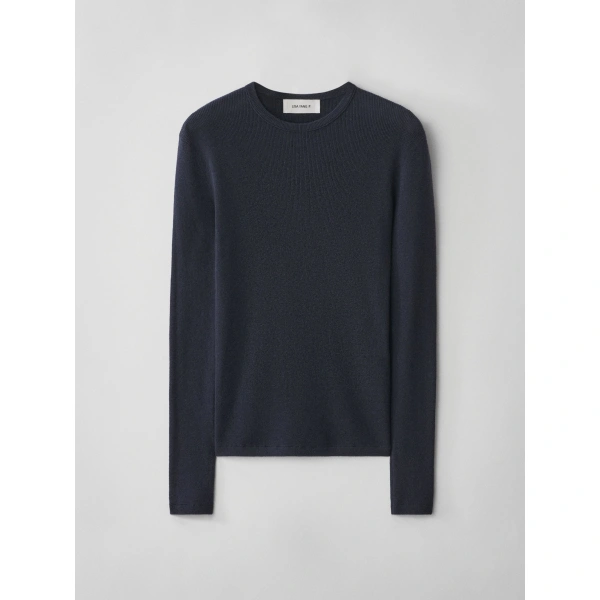 Lisa Yang Vivian Top in Navy | Tops | Coveti