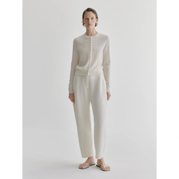 Lisa Yang Wilona Cardigan in Cream