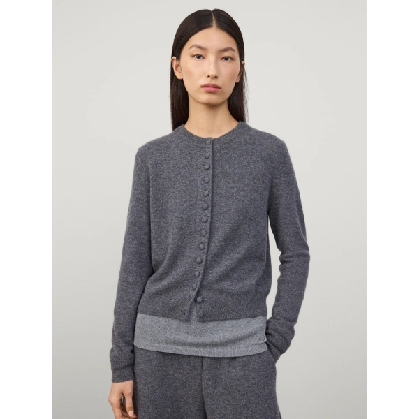 Lisa Yang Wilona Cardigan in Graphite