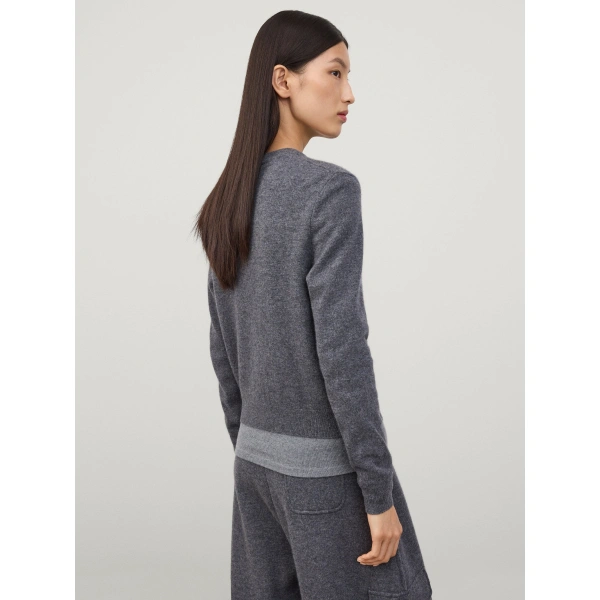 Lisa Yang Wilona Cardigan in Graphite