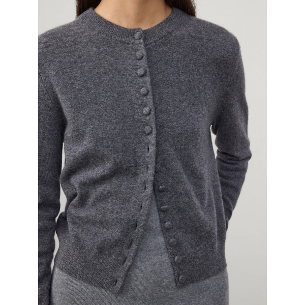 Lisa Yang Wilona Cardigan in Graphite