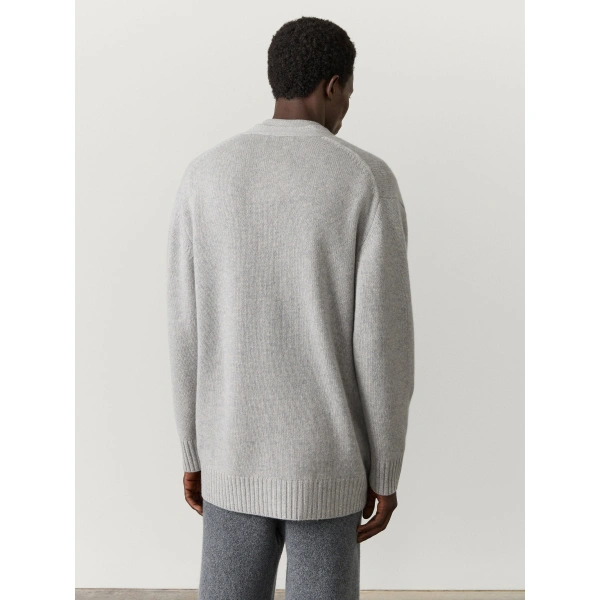 Lisa Yang Wilson Cardigan in Dove Grey
