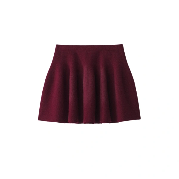Wren Skirt in Deep Plum