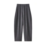 Lisa Yang Wrenda Trousers in Graphite | Pants | Coveti