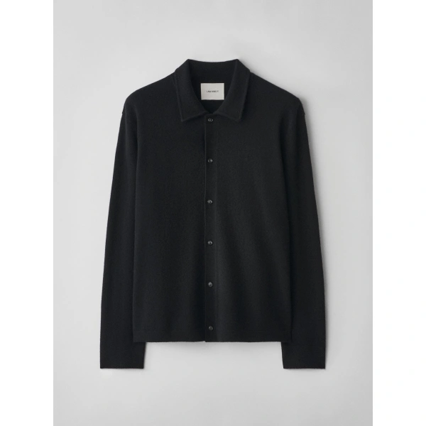 Lisa Yang Zaid Cardigan in Black | Knitwear | Coveti